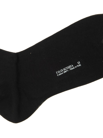 Calzino classico lungo Nero Carlo Pignatelli Cerimonia Uomo
