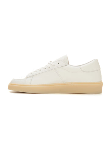Leather sneakers with laces PONENTE White DATE Man