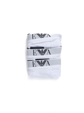 Set 3 Boxer Bianco Emporio Armani Uomo