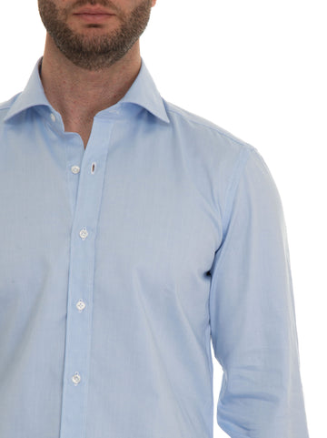 Camicia classica da uomo Azzurro Fay Uomo