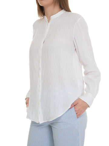 Camicia in lino Bianco Fay Donna