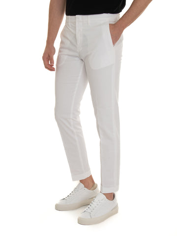 Pantalone modello chino Bianco Fay Uomo