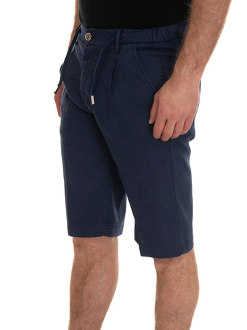 Bermuda Blu Filetto Uomo