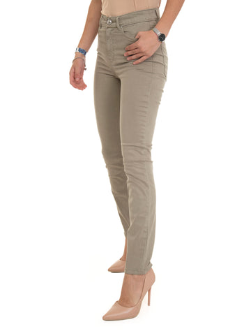 Pantalone 5 tasche Verde Guess Donna