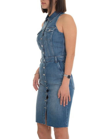 Abito jeans Denim medio Guess Donna