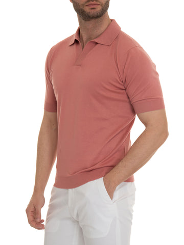 Knitted Polo Strawberry Hindustrie Man
