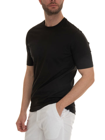 T-shirt girocollo Antracite Hindustrie Uomo