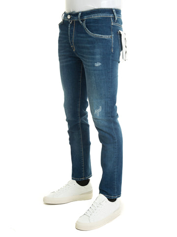 Jeans 5 tasche Denim medio Jacob Cohen x Histores Uomo