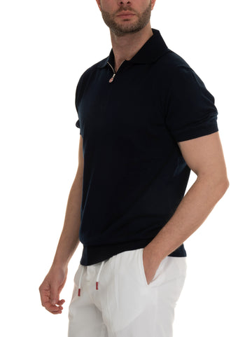 Blue Kiton Man polo shirt