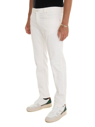 Pantalone 5 tasche NERANO1 Bianco Marco Pescarolo Uomo