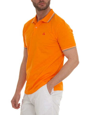 Polo manica corta NEWMEDINILLASTR Arancio Peuterey Uomo