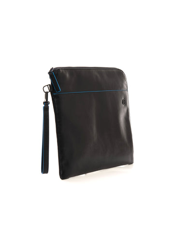 Pochette in pelle Nero Piquadro Uomo