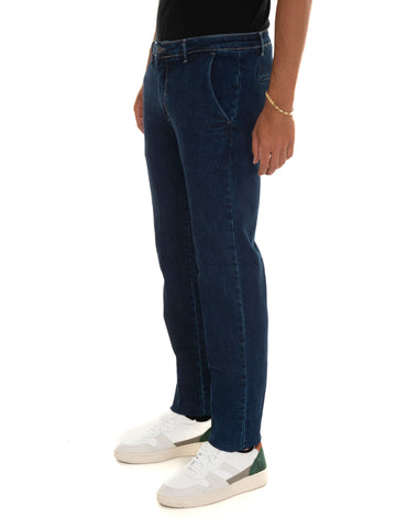 Chino cut denim jeans Quality First Men's medium denim
