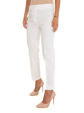 Pantalone in cotone Cecco Bianco Weekend Max Mara Donna