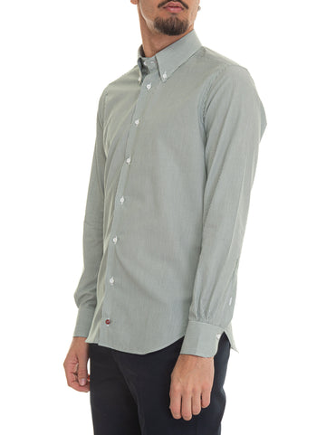 Camicia casual Verde Carrel Uomo