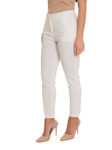 Pantalone a sigaretta Bello Bianco Pinko Donna