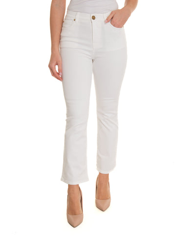 Pantalone 5 tasche Brenda Bianco Pinko Donna