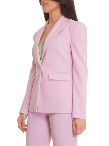 1-button Humanuaca jacket Pink Pinko Woman