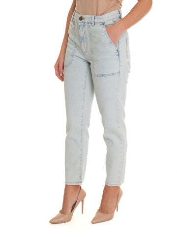 Jeans Cloe Denim chiaro Pinko Donna