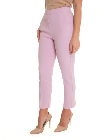 Soft jersey trousers Parano Pink Pinko Woman