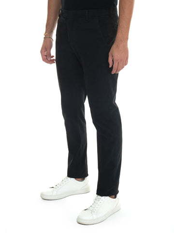 MORELLO model chino trousers Black Berwich Man