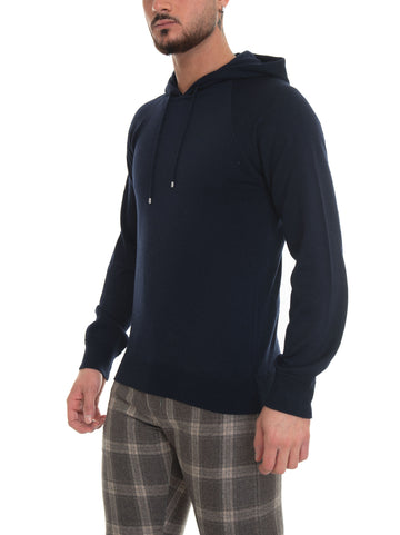 Hoodie Blue Gran Sasso Man