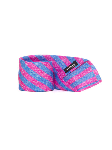 Cravatta in seta Fucsia Kiton Uomo