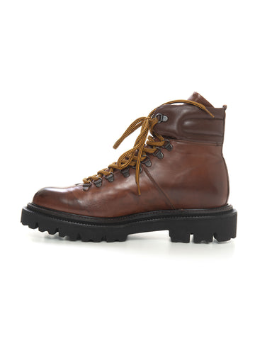 Boot with laces Dark brown Marechiaro Man