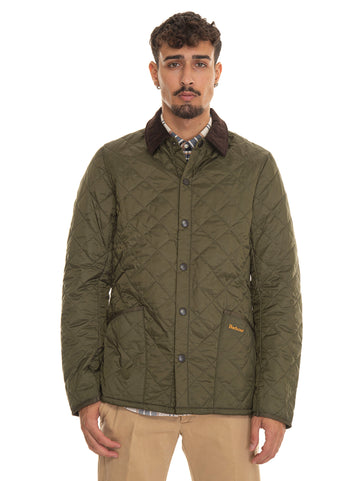 Giubbino trapuntato Heritage liddesdale - husky Verde Barbour Uomo