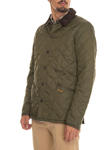 Giubbino trapuntato Heritage liddesdale - husky Verde Barbour Uomo