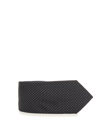 BOSS Men's Black H-TIE Tie