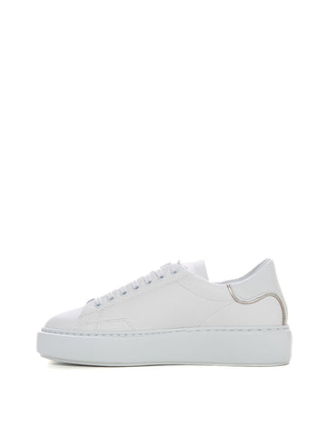 Sneakers con lacci Sfera basic  Bianco D.A.T.E. Donna