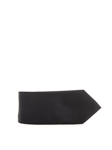 Emporio Armani Men's Black Silk Tie