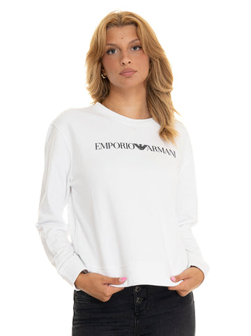 Emporio Armani Women's Optical White Sweatshirt