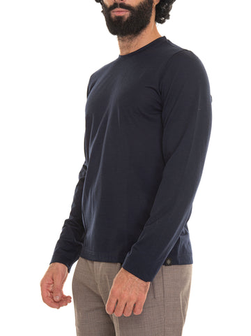 Blue Gran Sasso Men's crew-neck t-shirt