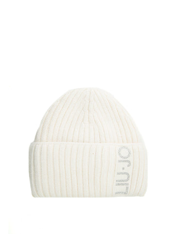 Cappello a coste Bianco Liu Jo Donna