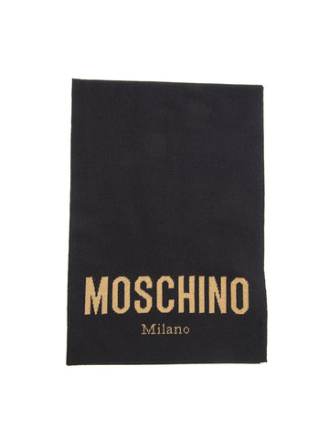 Scarf Black Moschino Woman