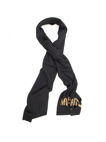 Scarf Black Moschino Woman