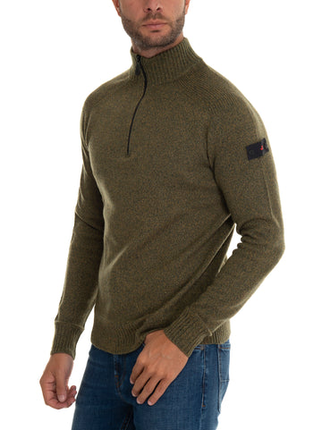 Half zip pullover BRAILLE01 Green Peuterey Man