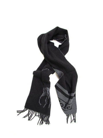 Ralph Lauren Men's Black Scarf