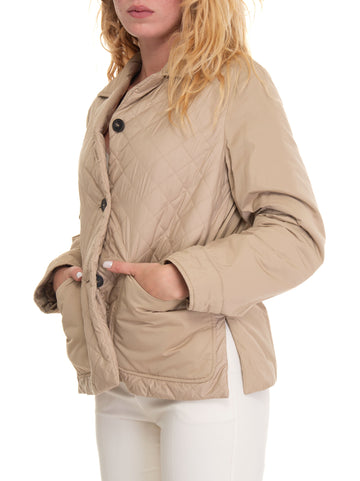 Sacco Beige Weekend quilted jacket Max Mara Woman