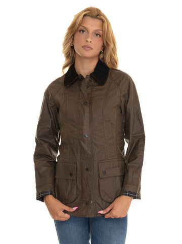 Giaccone Beadnell Marroncino Barbour Donna