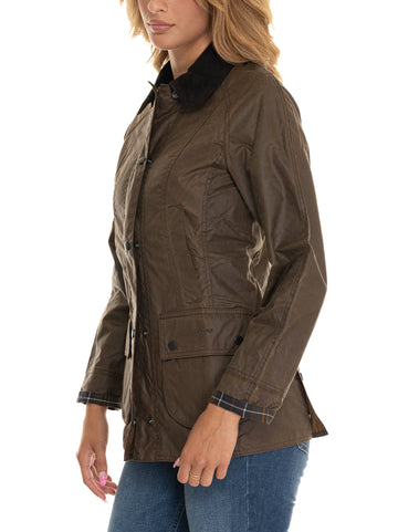 Giaccone Beadnell Marroncino Barbour Donna