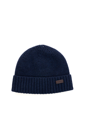 Cappello a coste Blu Barbour Uomo