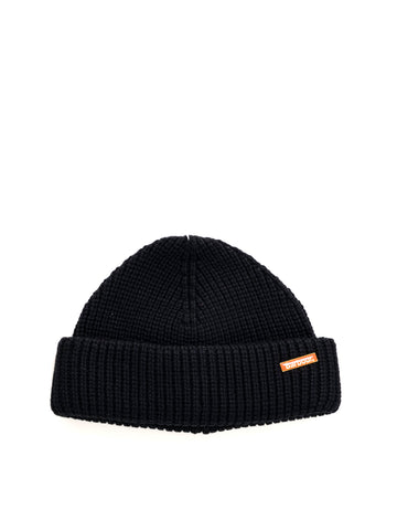 Cappello a coste Nero Barbour Uomo