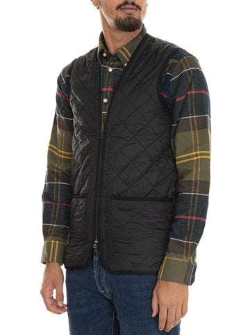 Barbour Men's Black Quilted Vest