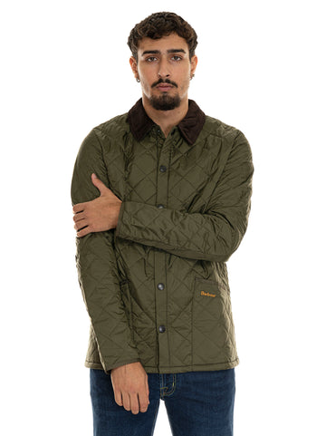 Giubbino trapuntato Heritage liddesdale - husky Verde Barbour Uomo