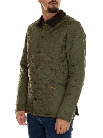 Giubbino trapuntato Heritage liddesdale - husky Verde Barbour Uomo