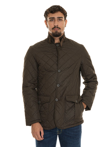 Giubbino trapuntato Quilted lutz Verdone Barbour Uomo