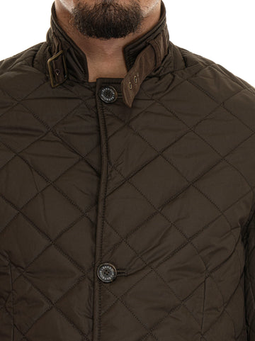 Giubbino trapuntato Quilted lutz Verdone Barbour Uomo